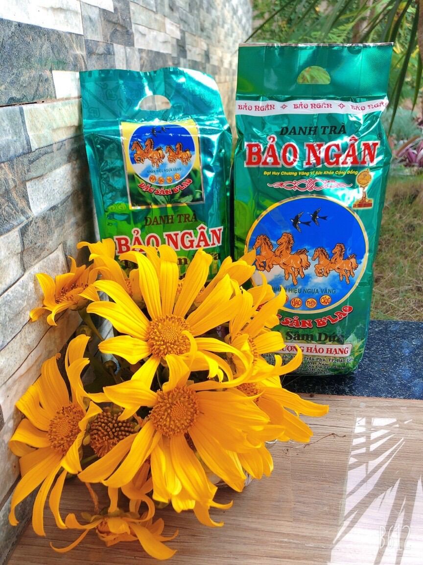 1 GÓI TRÀ SÂM DỨA BẢO NGÂN LOẠI LÁ 350GAM