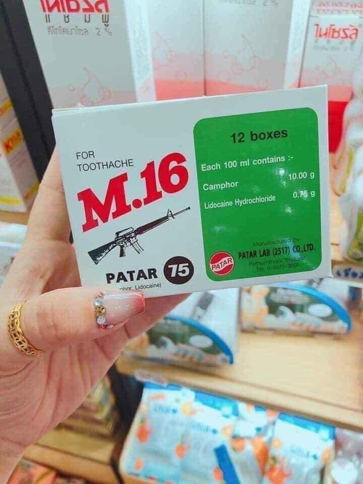 đau răng patar m16 thái lan