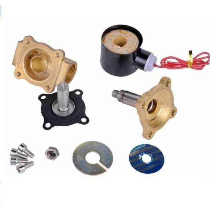 Van điên từ Phi 21,27 thường đóng 220V loại 1 đồng thau