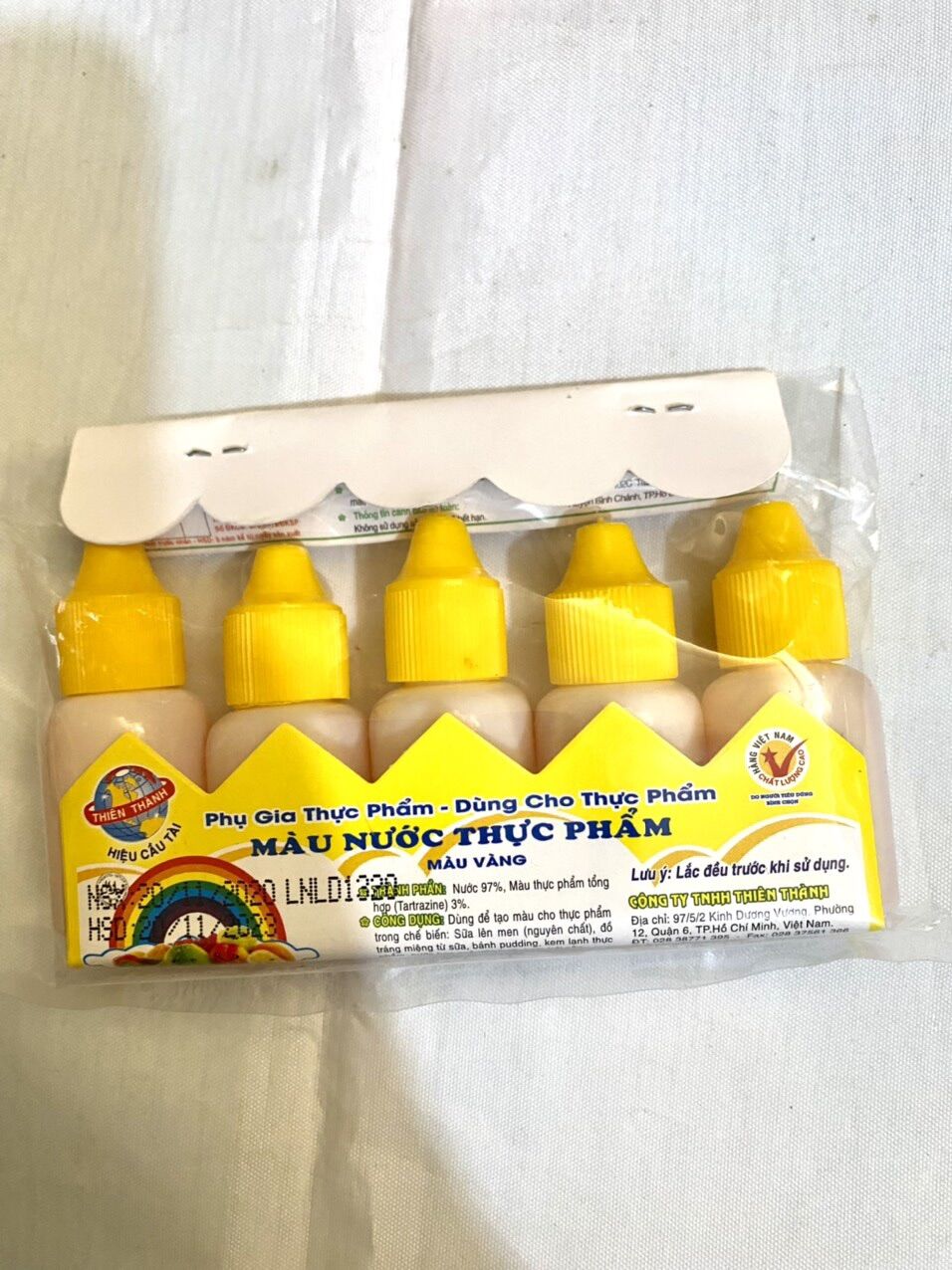 Màu thực phẩm ( sét 12lọ)