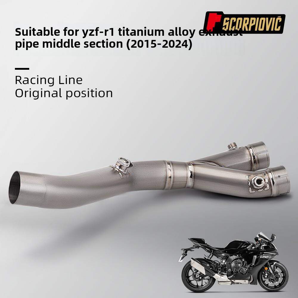 BONINGYU | For YZF-R1 Easy Installation Titanium Exhaust Pipe Giá 6,967,000 Đồng*Miễn phí vận chuyển