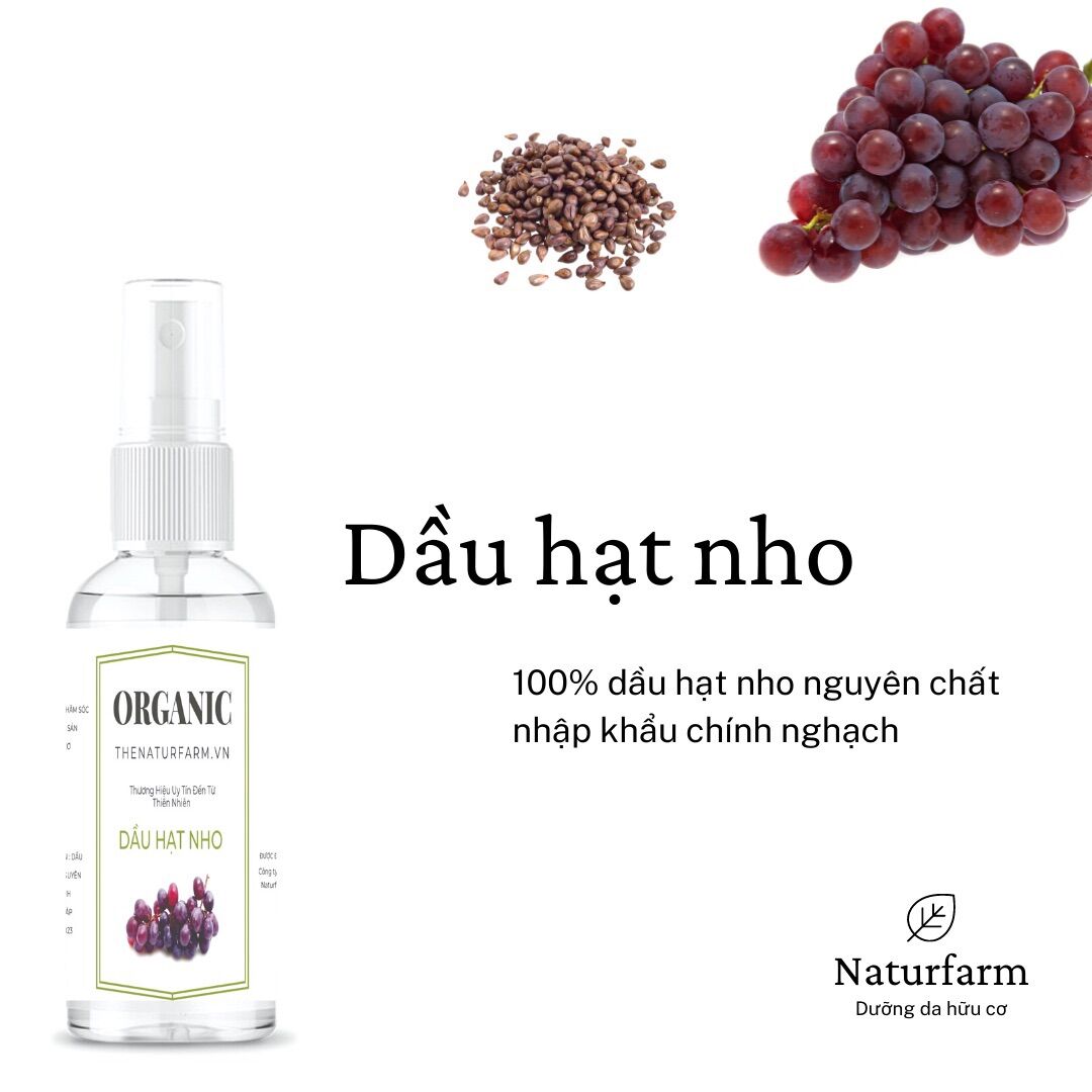 Dầu nền nguyên chất hữu cơ 100ML dưỡng da ( dầu olive dầu castor thầu dầu dầu gấc dầu hạt nho dầu mù u dầu cám gạo dầu dừa )