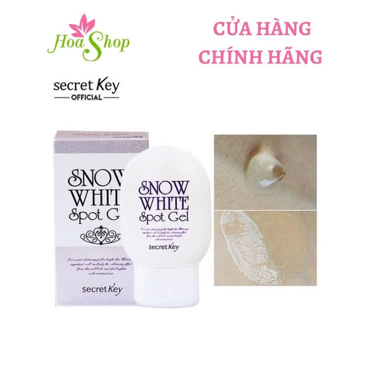 [HCM]Gel trị thâm da và dưỡng trắng cơ thể Secret Key Snow White Spot Gel (65g)