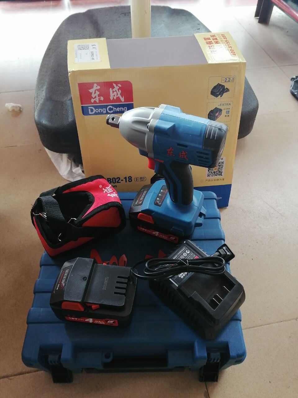 Máy siết bu lông dongcheng dcpb02-18