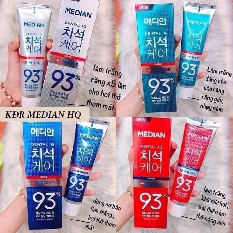 Kem Đánh Răng MEDIAN DENTAL IQ 93% Hàn Quốc