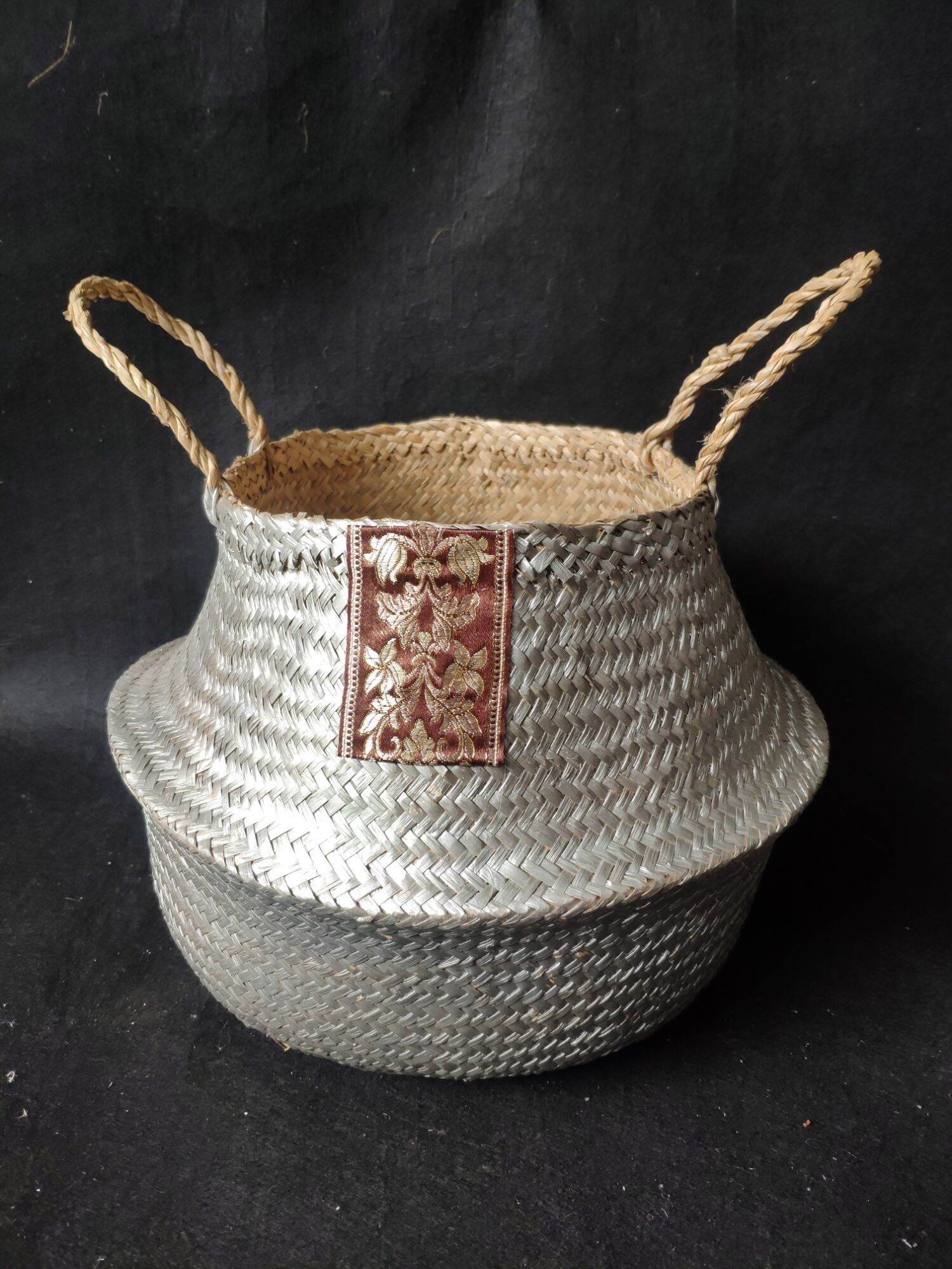 giỏ, sọt cói thanh lý size 35cm