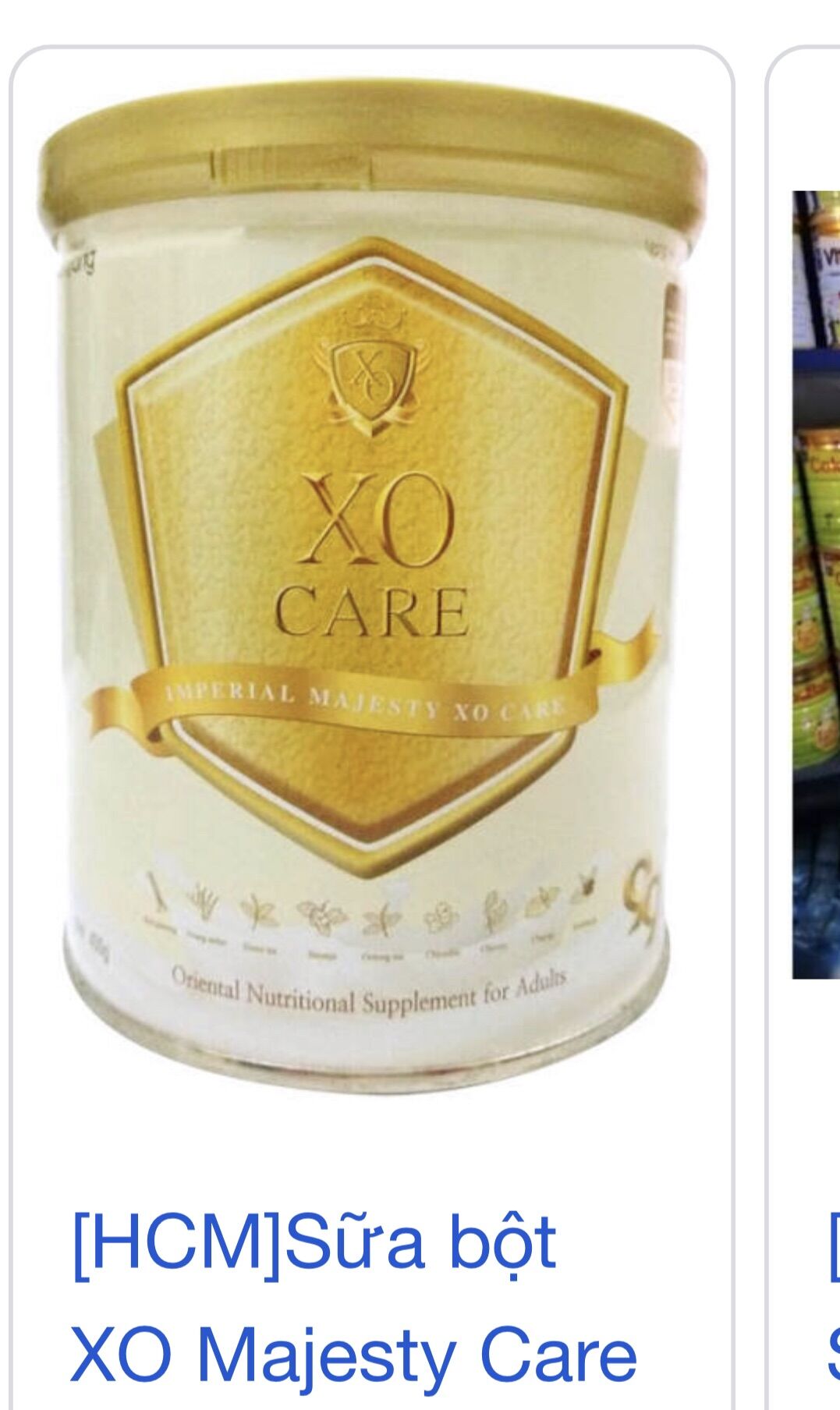 Sữa xo care 800g