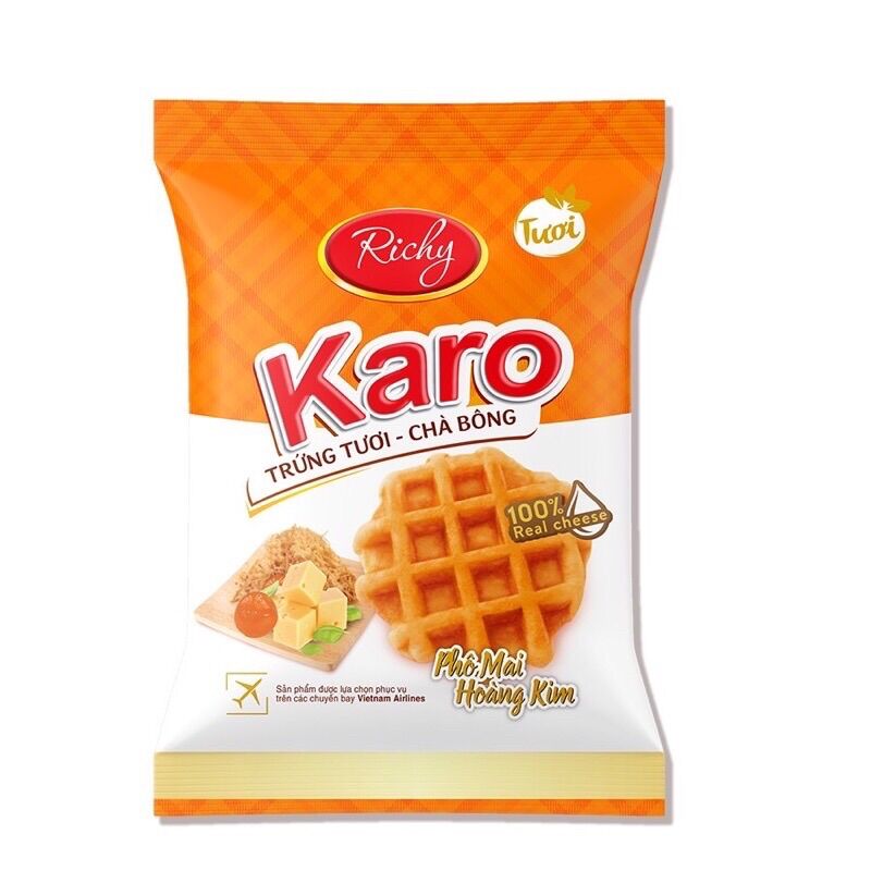 Bánh Richy Karo - Phô Mai Hoàng Kim