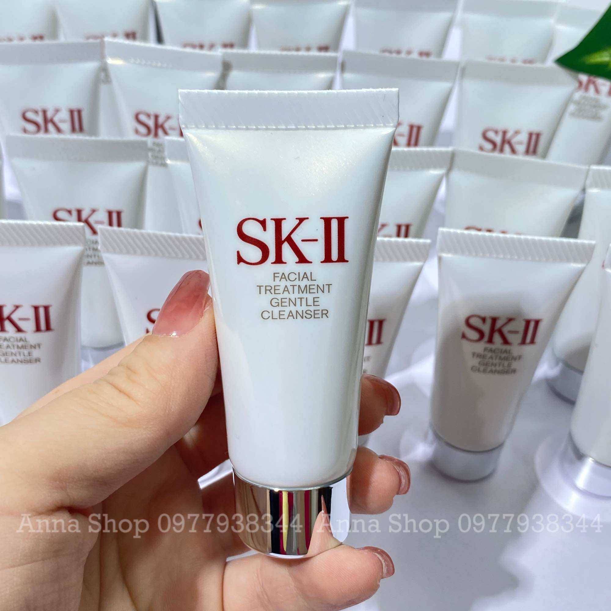 SKII SỮA RỬA MẶT MINI SKII 20g Facial Treatment Gentle Cleanser, tách set nội địa Nhật