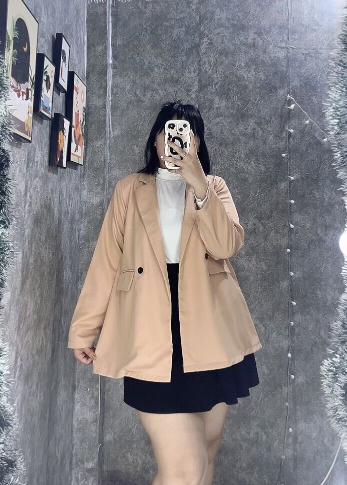 [THOBIGSIZE - ẢNH CHÍNH CHỦ] ÁO KHOÁC BLAZER BIGSIZE 65-100kg