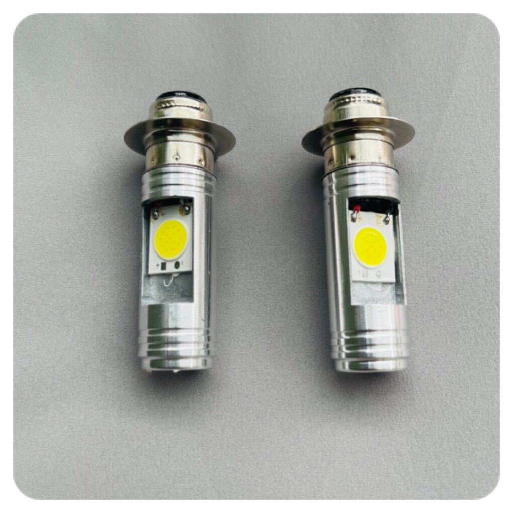 Đèn led xe wave - bộ 2 bóng led cho wave 2 bóng siêu sáng
