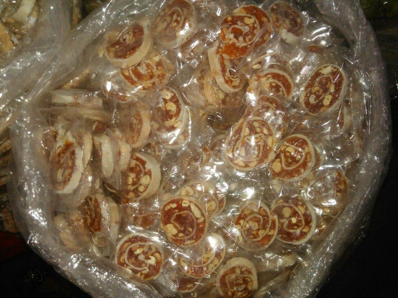 Kẹo chuối cuộn bánh tráng 500g