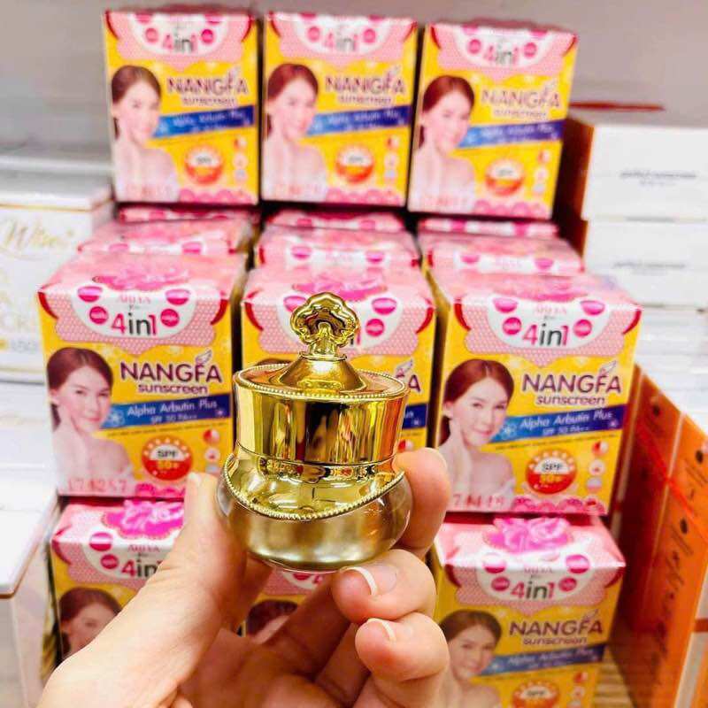Kem chống nắng dưỡng da che khuyết điểm NangFa thái lan