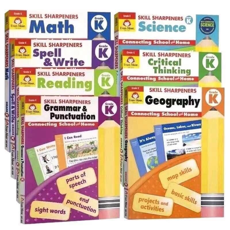 Skill shapeners - Nhập khẩu- mỗi level 7 books