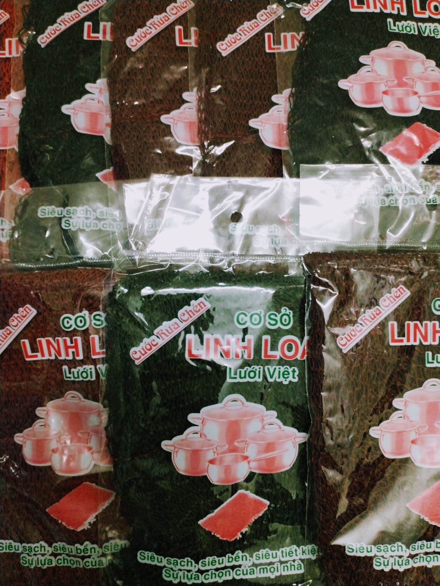 [ HCM ] Combo 10 miếng lưới rửa chén