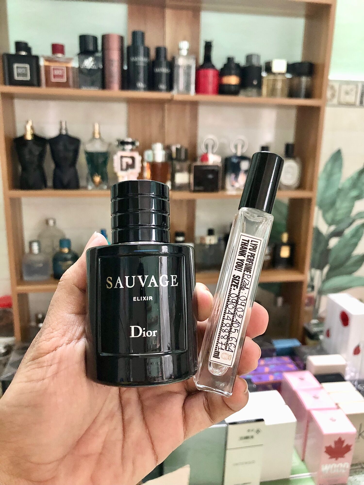 [Mẫu thử]Nước hoa Nam Dior Sauvage Elixir