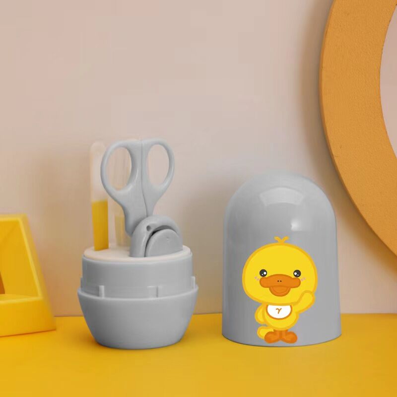 Bộ bấm móng trứng 4 chi tiết cho bé