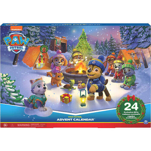 PAW Patrol: Lịch Advent 2022 với 24 Đồ chơi bất ngờ với chó cứu hộ, lịch và phụ kiện