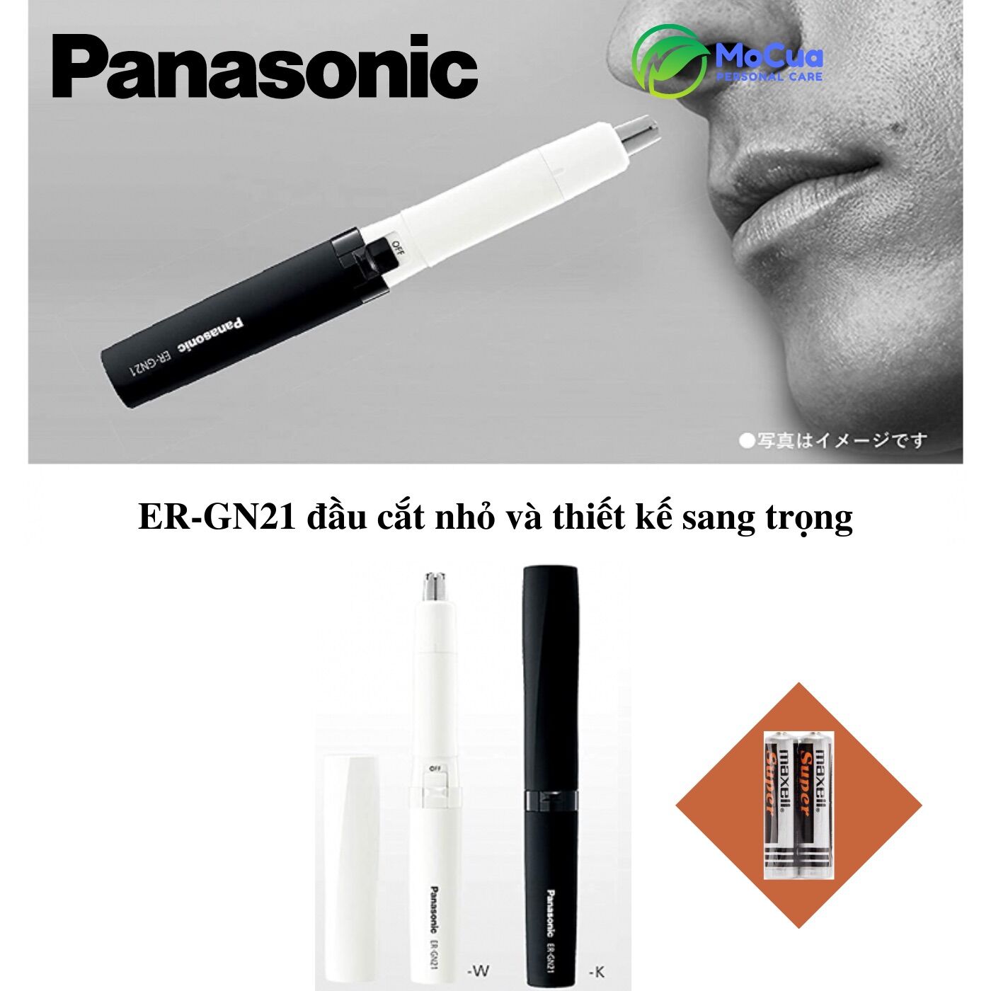Máy cắt lông mũi Panasonic Nhật Made in Japan