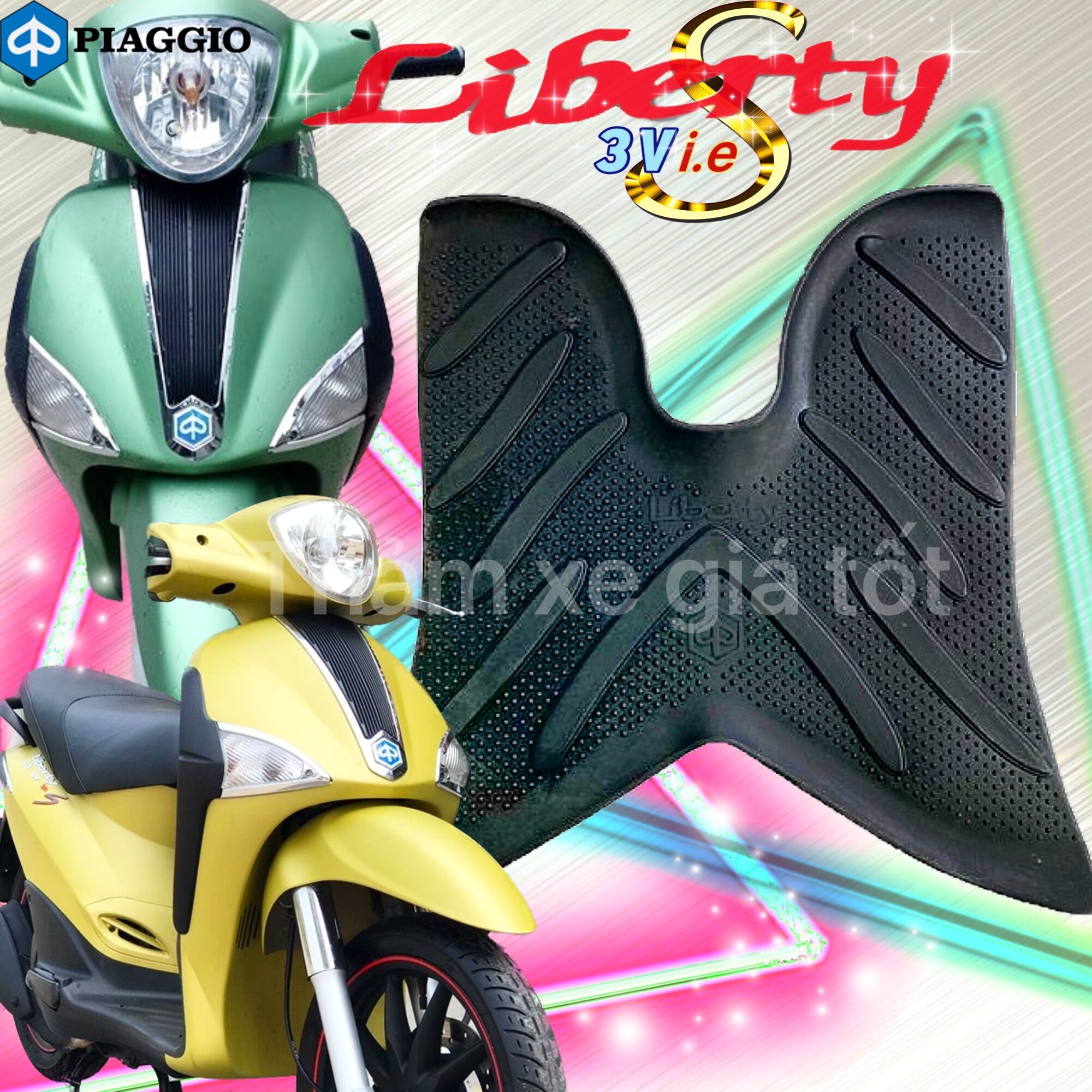 Thảm xe Vespa Liberty, thảm xe Liberty abs