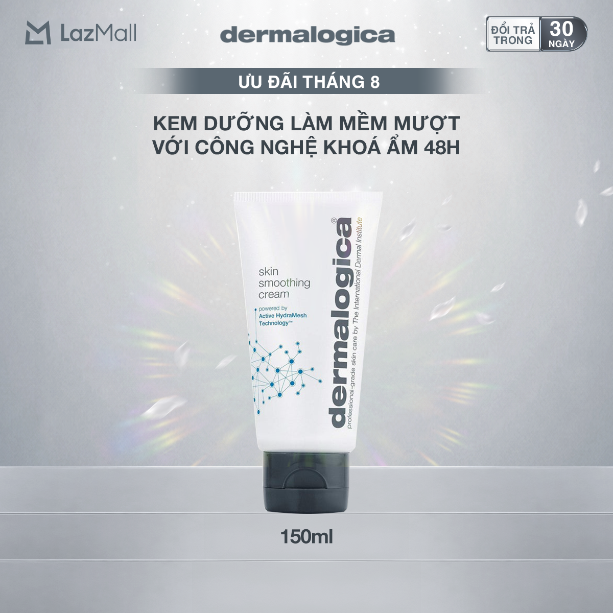 Kem dưỡng ẩm Dermalogica Skin Smoothing Cream 100ml cấp nước 48h