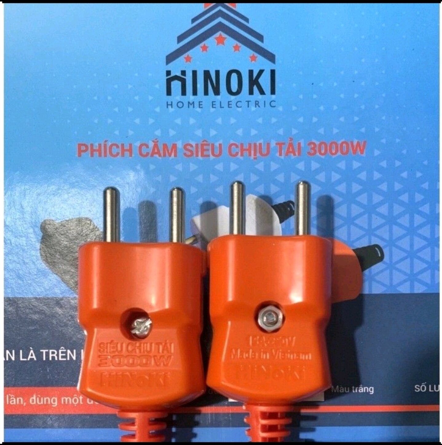 Phích cắm siêu chịu tải 3000W,phích cắm chống rơi vỡ chống va đập
