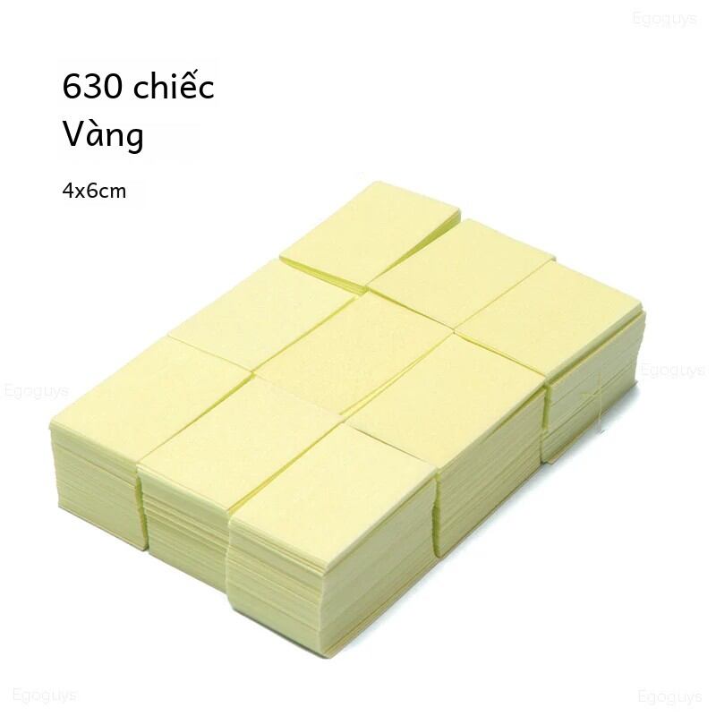 Nhiều Màu Cotton Móng Tay Nghệ Thuật Khăn Lau Lint-Free Gel Thấm Hút Tẩy Khăn Ăn Mềm Mại Đựng Mỹ Phẩm Giấy Làm Sạch Ngâm