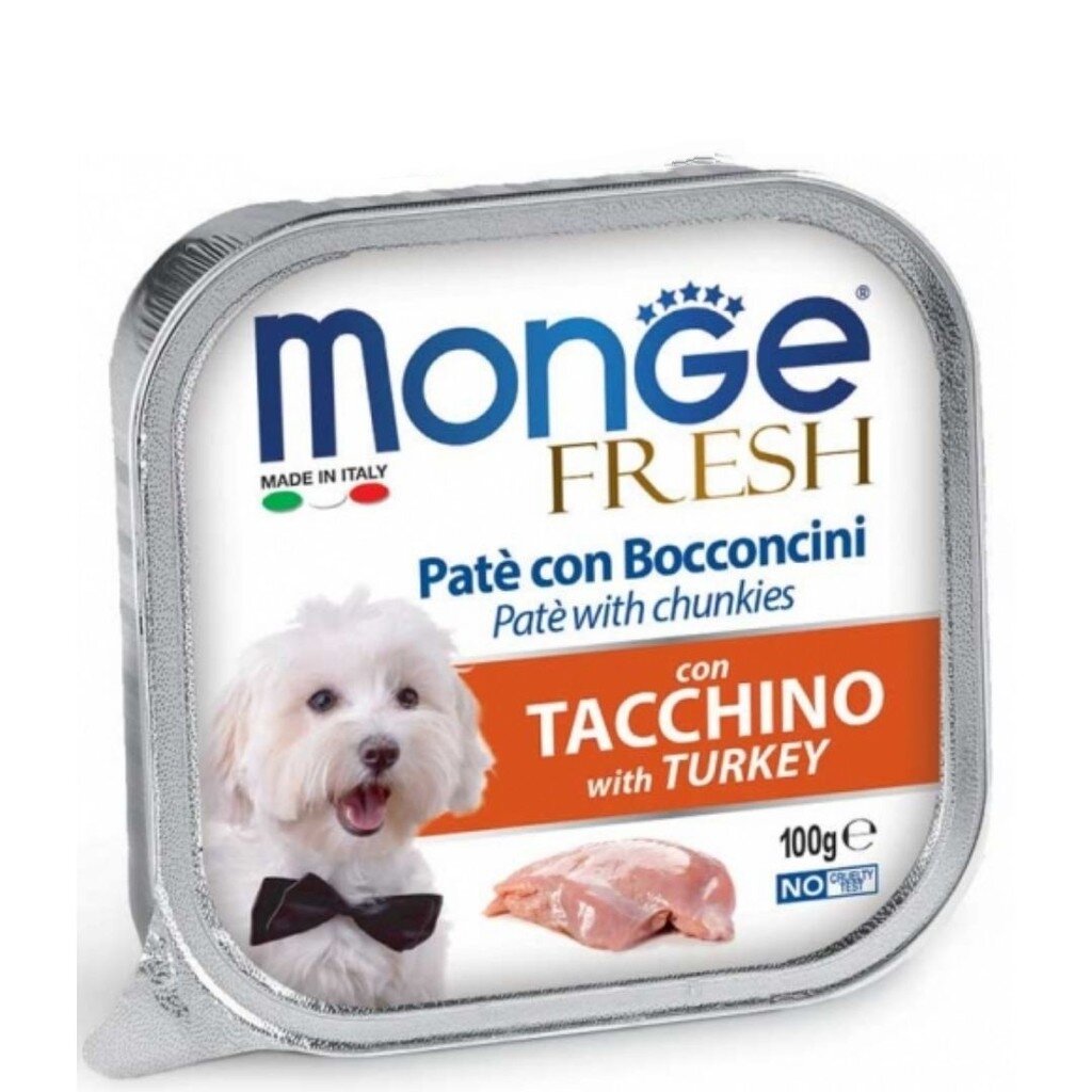 PATE MONGE cho chó nhiều vị thơm ngon 100g