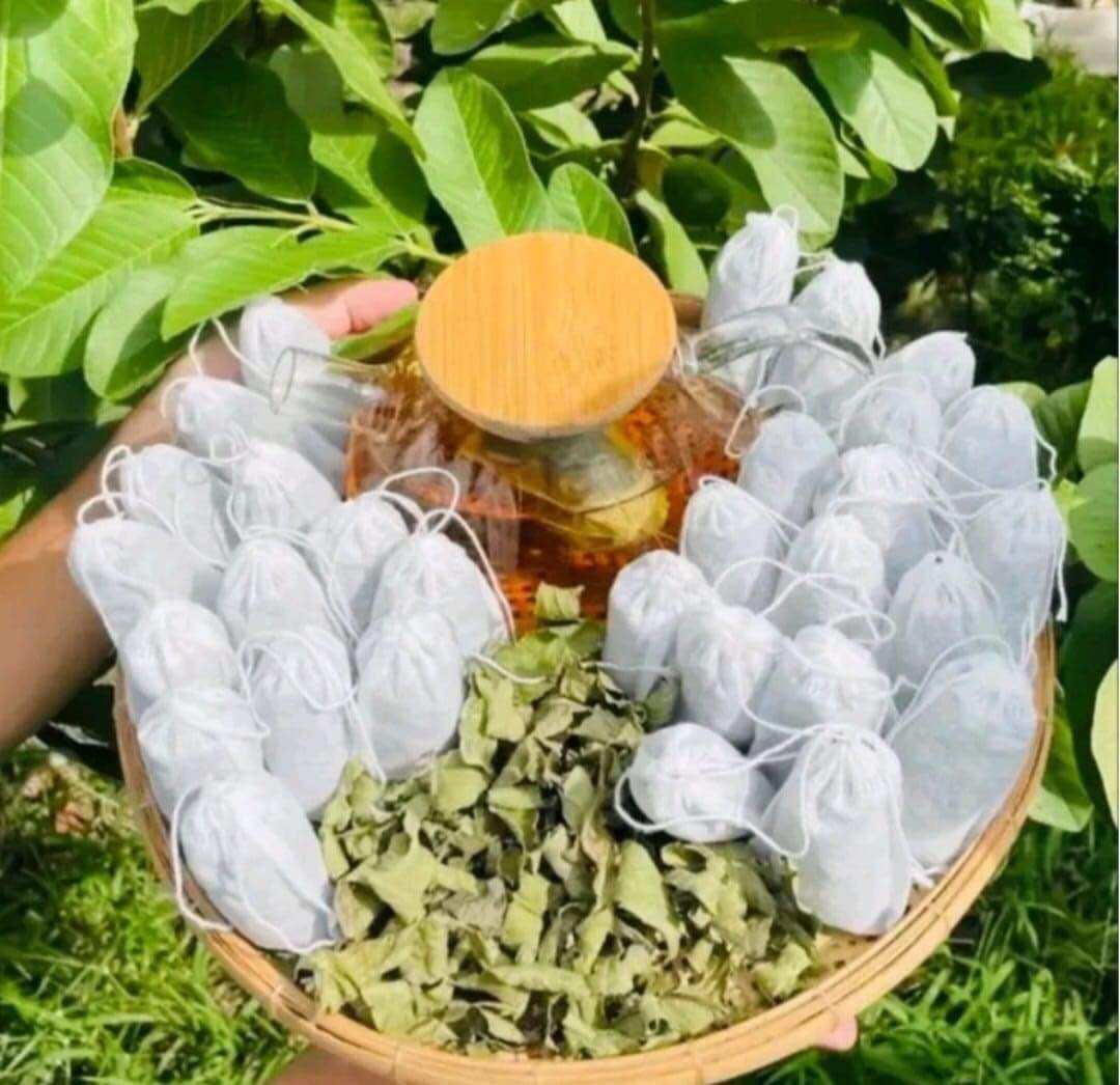Trà Giảm Cân Lá Ổi+ Gạo Lứt