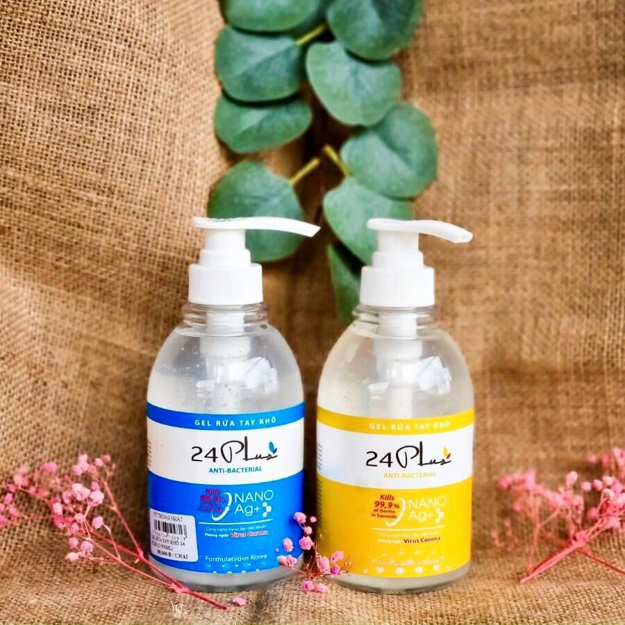 Gel rửa tay khô 24 plus 500ml