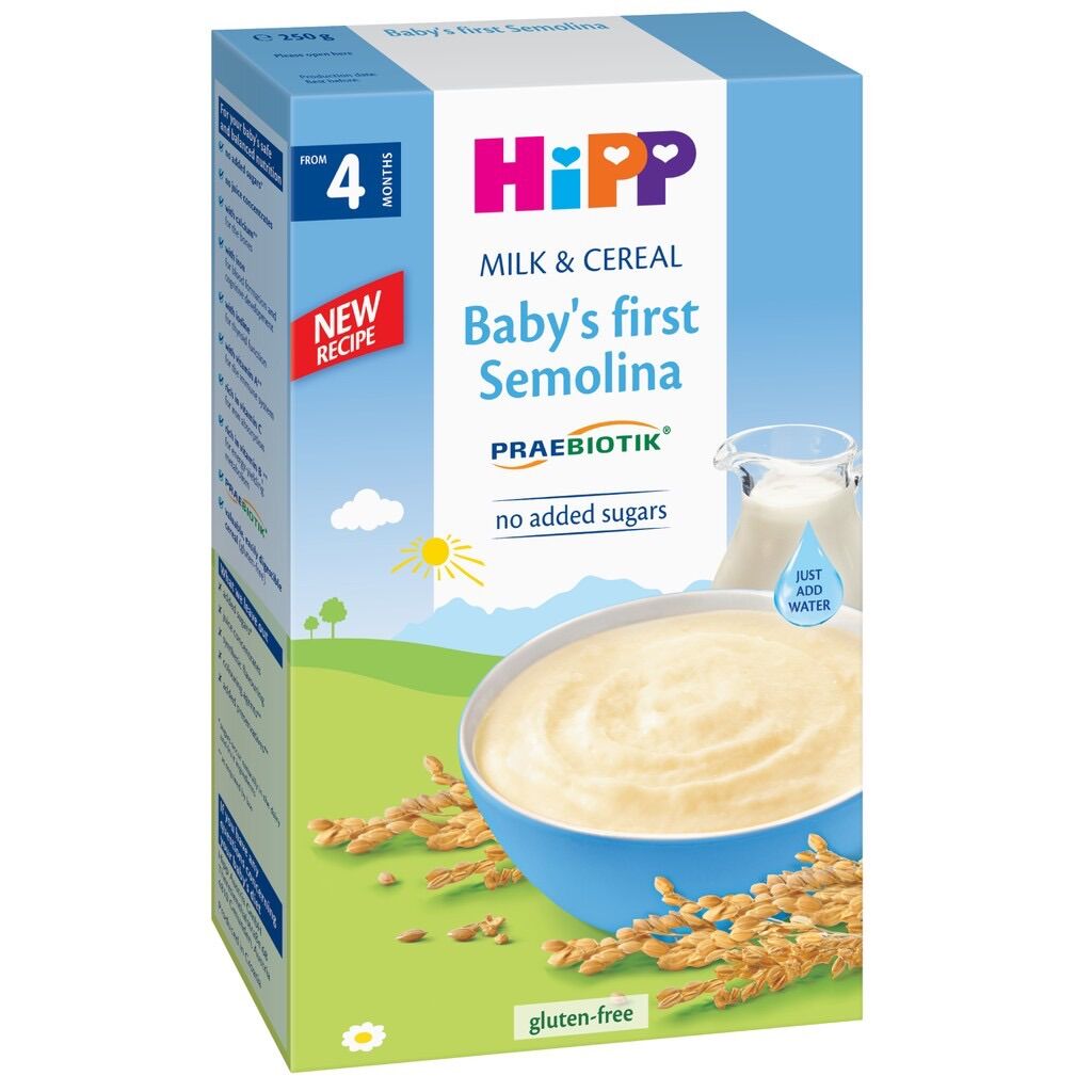 Bột ăn dặm HiPP đủ 7 vị cho bé từ 4 tháng tuổi ( Date mới )