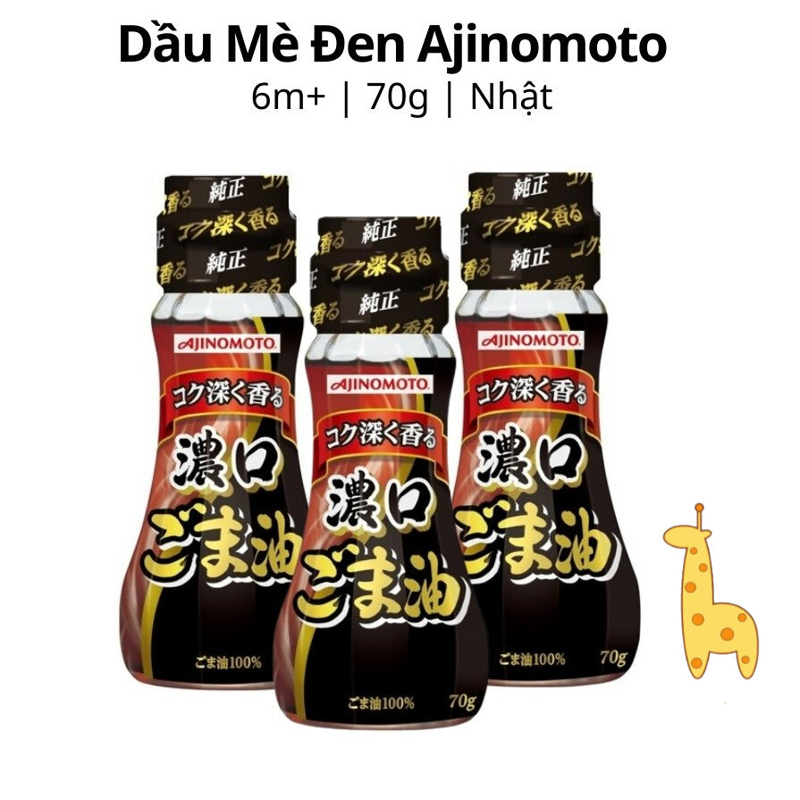 Dầu mè ăn dặm Nhật Ajnomoto cho bé