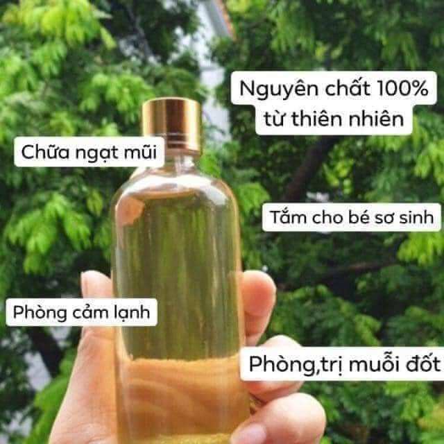 Tinh Dầu Tràm nguyên chất 50ml phòng cảm lạnh, ngạt mũi,tốt cho trẻ sơ sinh