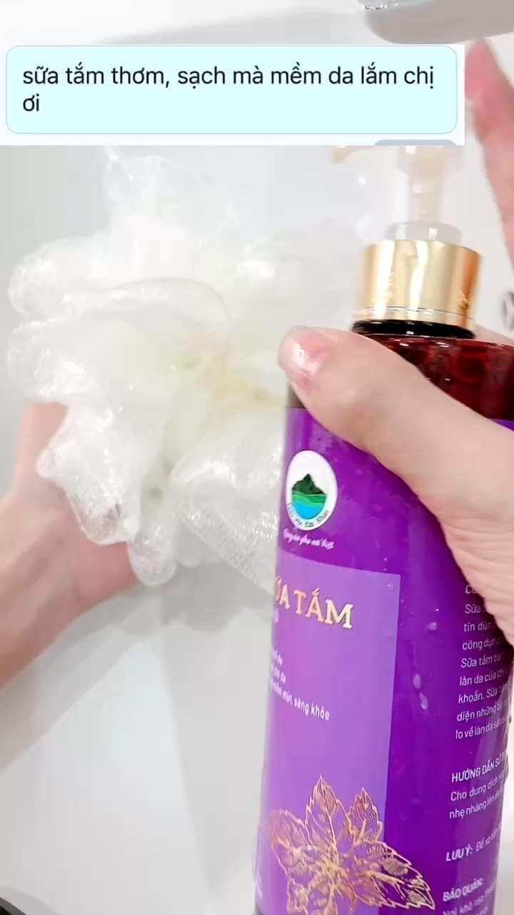 Sữa tắm Tía Tô