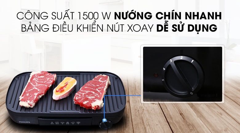 [HCM]Vỉ nướng Philip hd6320