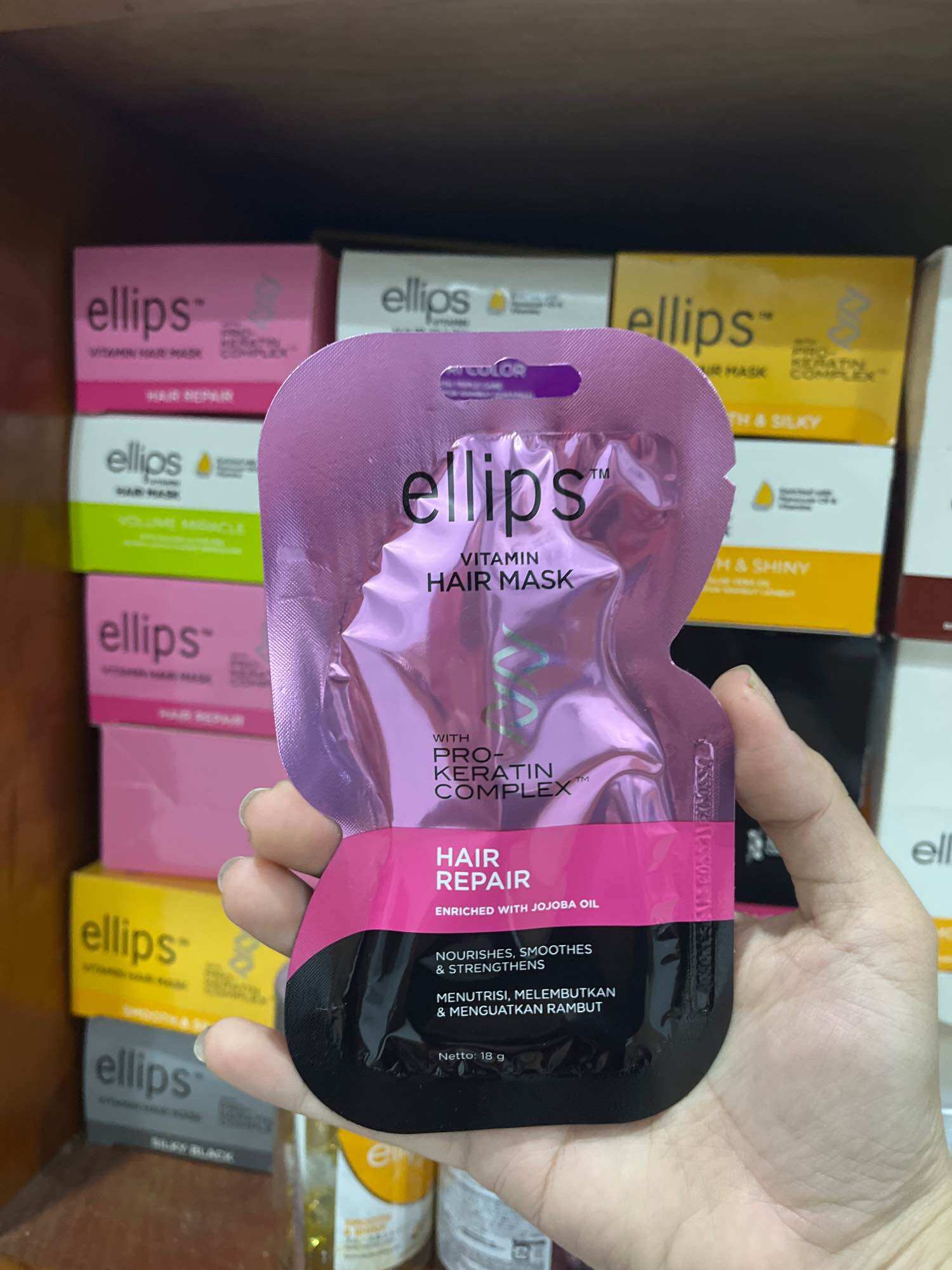 Kem ủ tóc Ellip