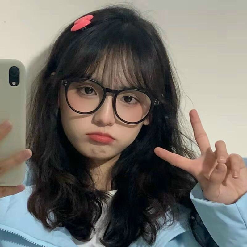 Kính tròn 2 chấm, kính nobita cute