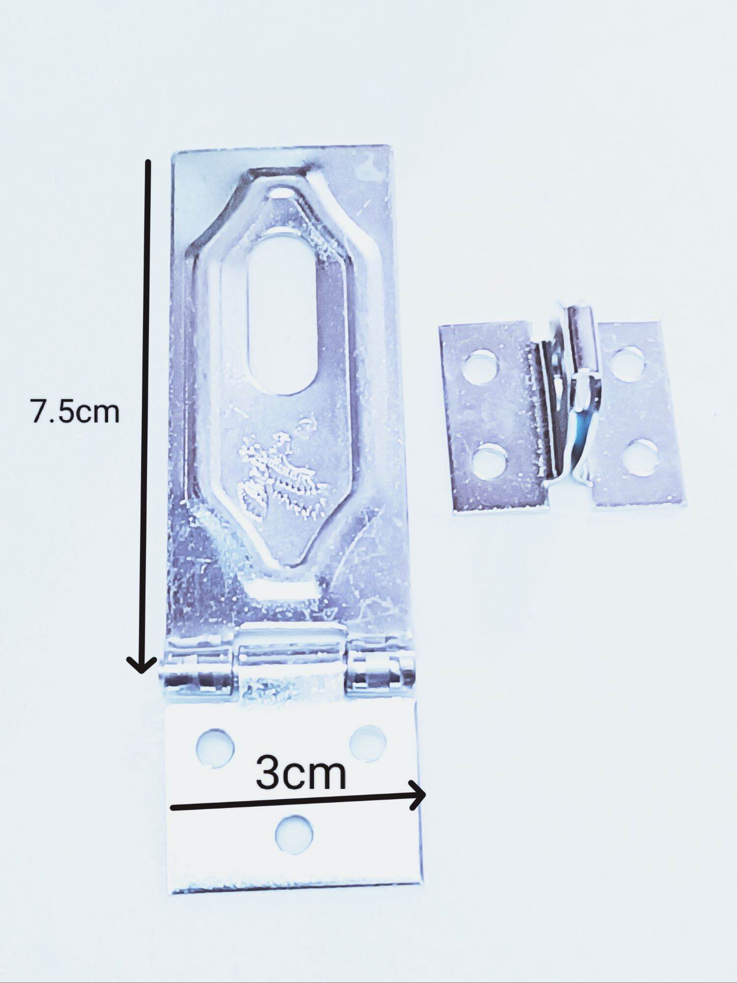 [HCM]Khóa yếm xi - 7.5cm x2 .cái