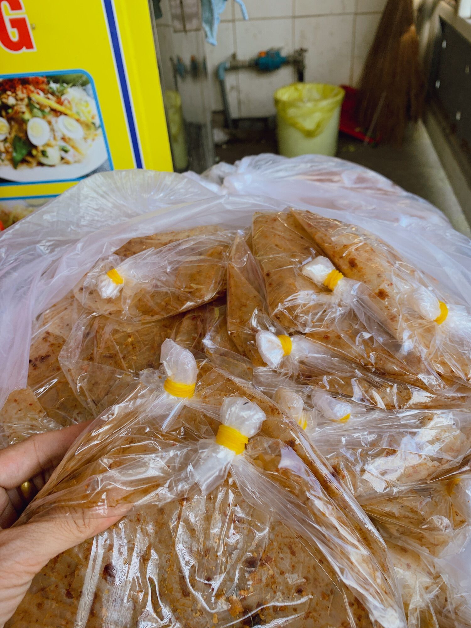 [HCM]Bánh tráng xike siêu cay size lớn