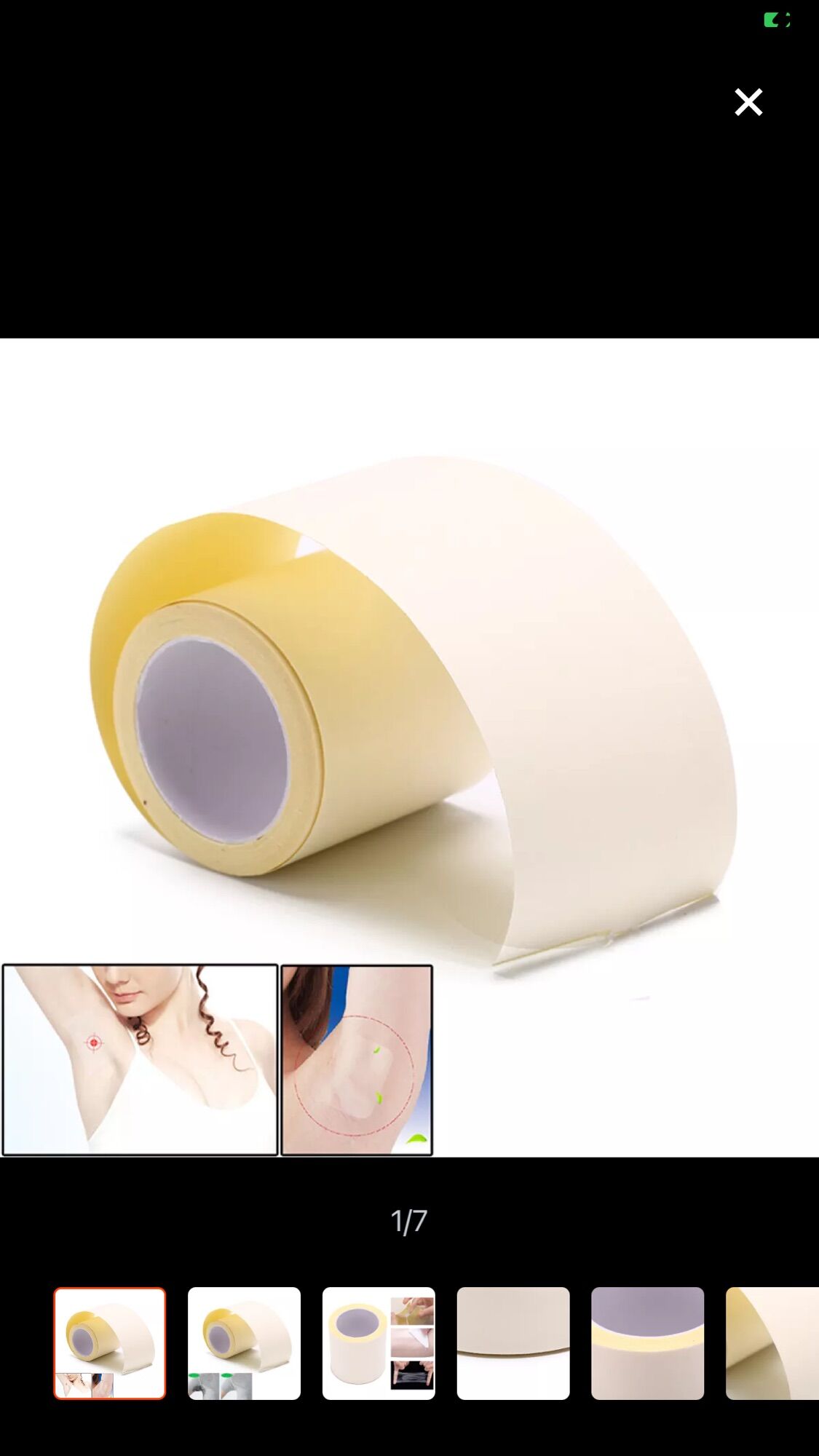 Cuộn 1 mét trong suốt thấm mồ hôi nách hiệu quả