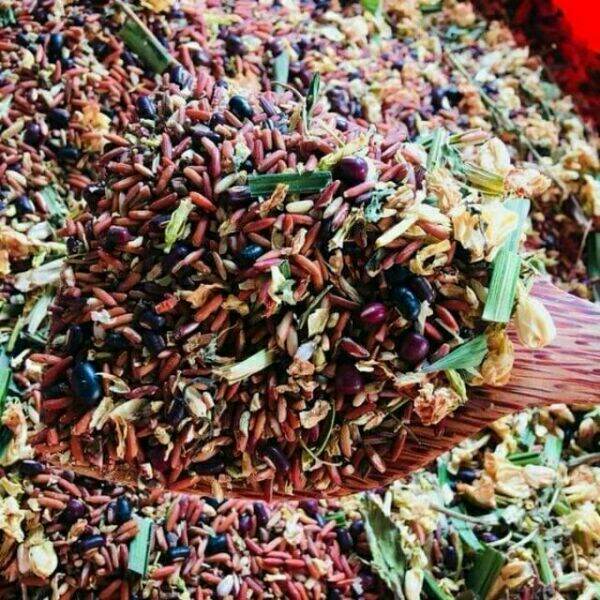 Combo 2kg trà gạo lứt đỗ đen đỗ đỏ lá dứa