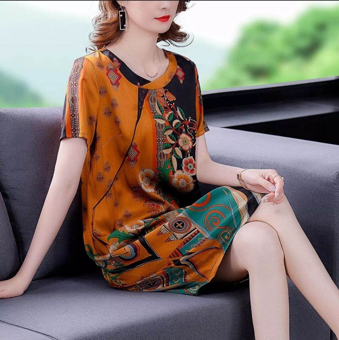 Váy lụa tơ tằm