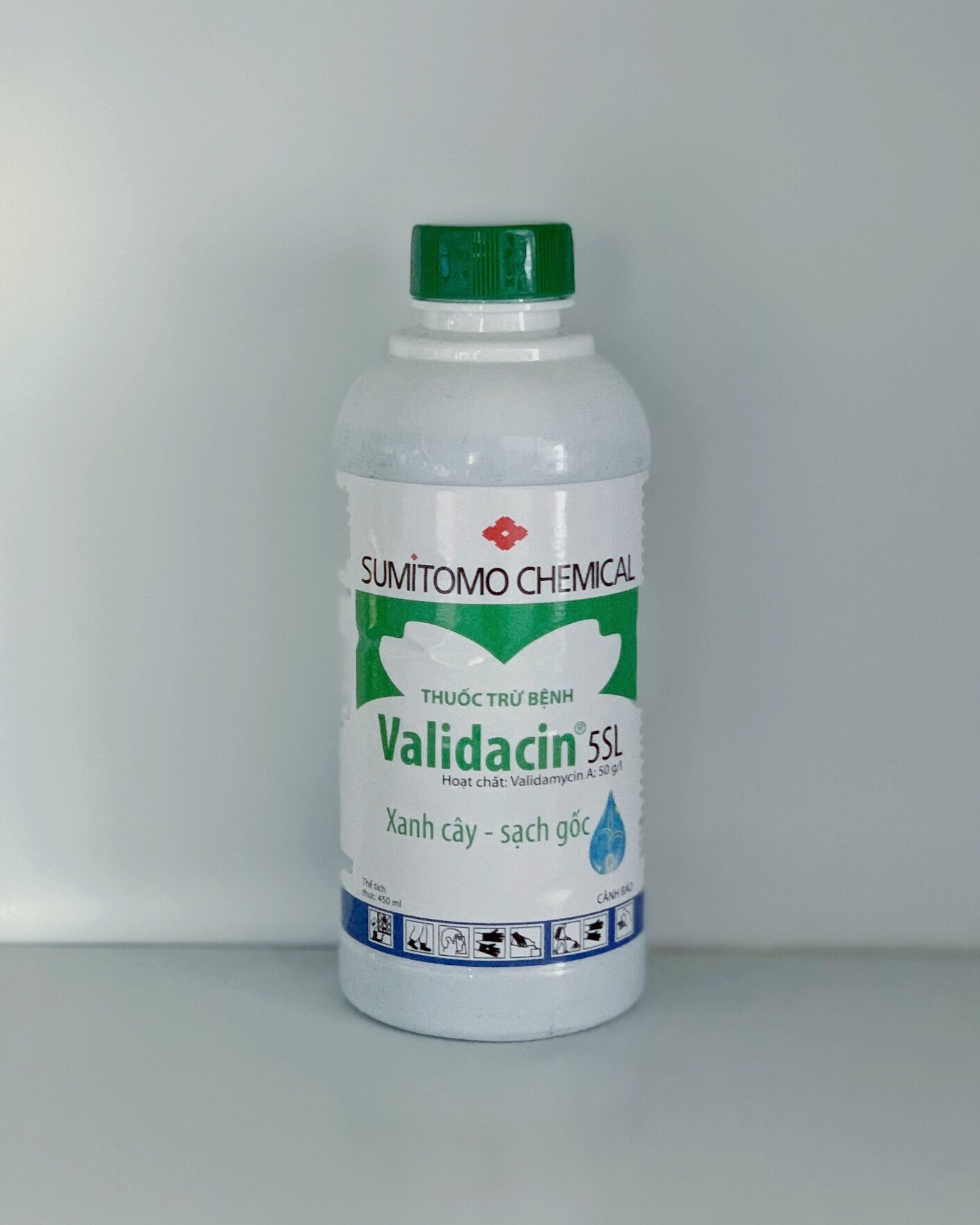Validacin 5SL 450ml - Thuốc trừ bệnh: khô vằn, đốm vằn, đổ ngã cây con, mốc hồng, nấm hồng