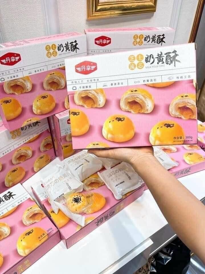 Bánh trứng chảy ngàn lớp Liu Siu