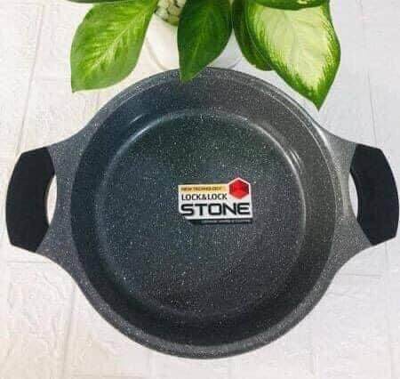 NỒI ĐÁ LOCK STONE 24CM THÀNH THẤP LCA6242