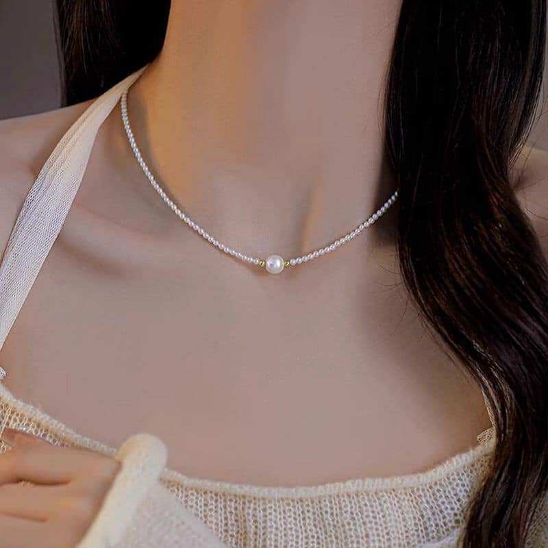 Vòng cổ Ngọc trai thật ngọc trai nước ngọt
