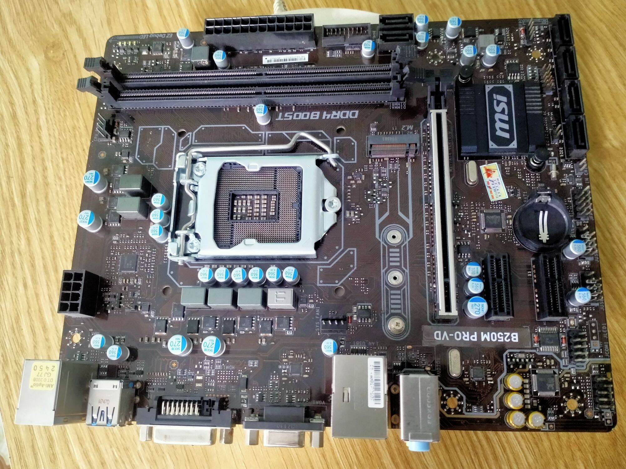 Mainboard msi b250m pro -vd