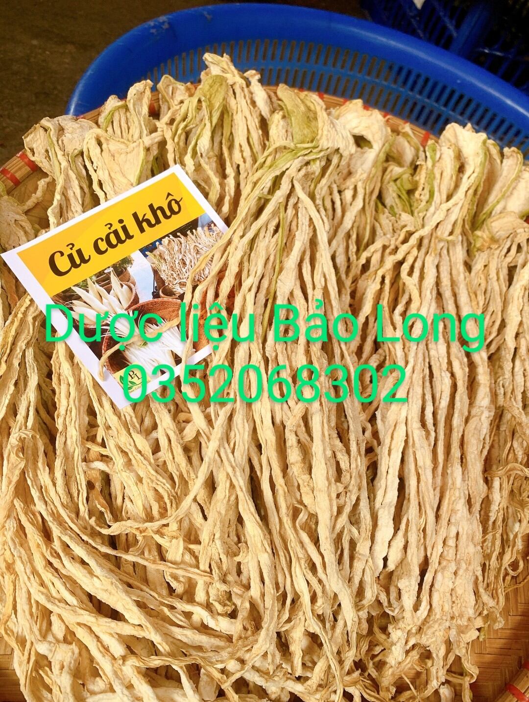 Củ cải khô