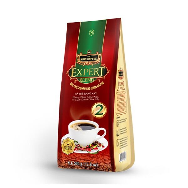 Cà Phê Rang Xay Expert Blend 1 -2 -3  KING COFFEE