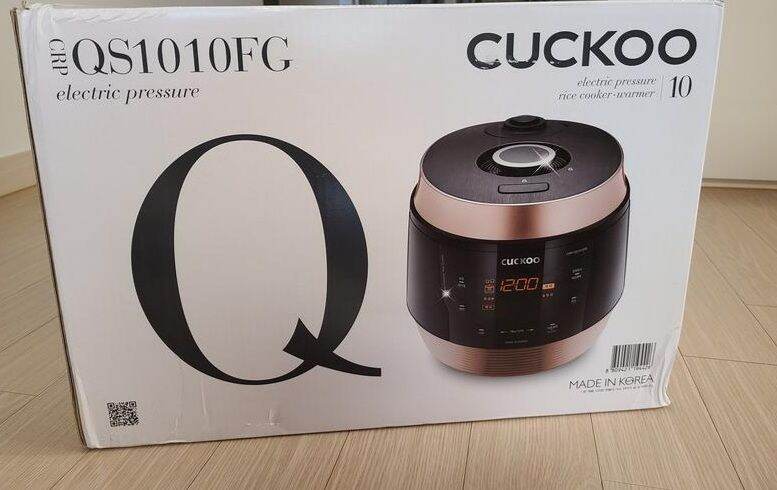 Nồi Cơm Áp Suất Điện Tử Cuckoo CRP-QS1010FG

(쿠쿠 전기압력밥솥 CRP-QS1010FG 10인용)